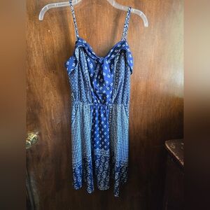 Maurices Navy Floral Dress